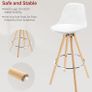 Kitchen bar table x 1 & bar stools x 2 Image 4