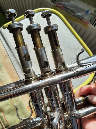 Vintage Schilke E1 trumpet in Key of E Flat and D