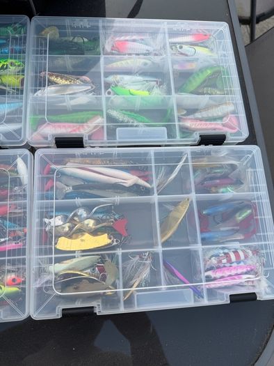 Serious Fishing Lure Bundle (8 boxes and carry bag)