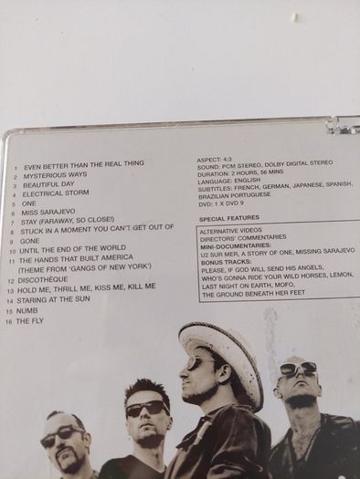 U2 Box Sets - Job Lot - Cd & Dvd - 4 Items - Price For All Items