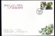 2014 Isle of Man Sepac Winter Flora Commemorative Stamp First Day Cover (FDC)