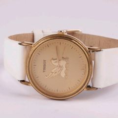 Vintage Tissot Pegasus Ladies Watch Gold Plated C256K Quartz