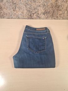 womens TOMMY HILFIGER ROME straight fit jeans stretchy blue denim  size W 32 L 32