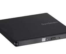 Sandstrom Sedvdbk26 Ultra Slim External Cd/dvd Writer - Black