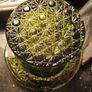 1950s USA, Fenton Olive Green Glass Top hat Image 3