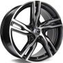 18" XC90 Type Black Alloy Wheels Ford Peugeot Renault Volvo 5x108 Image 2