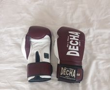 Thai boxing gloves