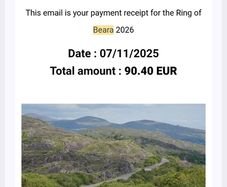 Ring of Beara Ticket