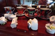cups and saucers