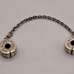 pandora logo safety chain