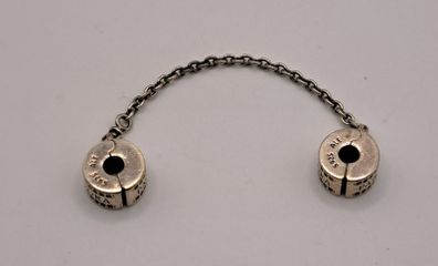 pandora logo safety chain