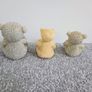 3 Decorative Bear Figurines Image 3