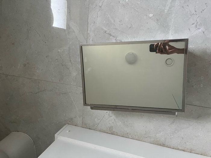 Bathroom mirror/cabinet