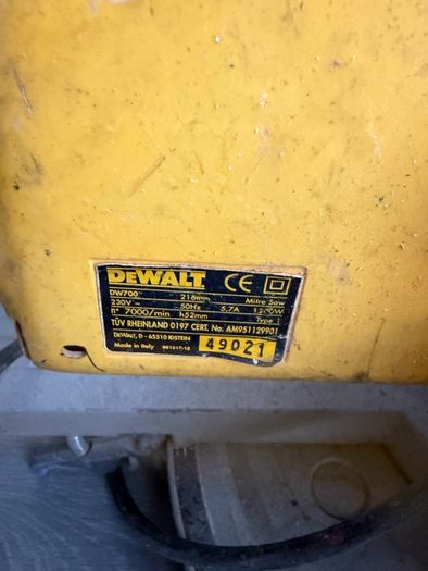 dewalt mitre saw