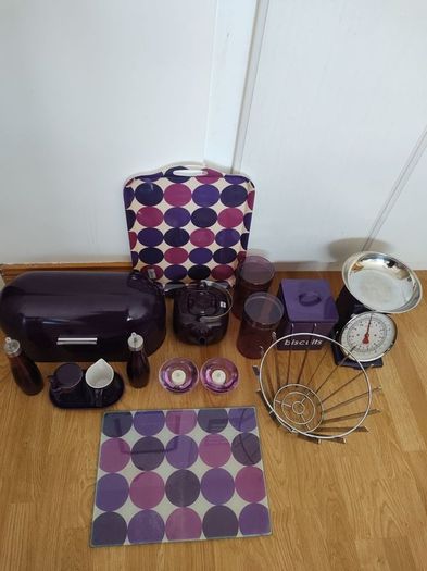 Purple Kitchen set...Now 85e
