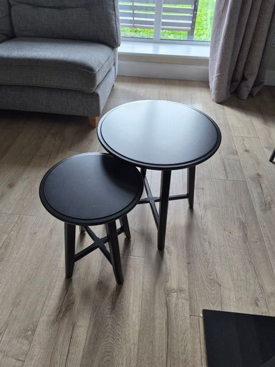 IKEA KRAGSTA Nest of Tables (Set of 2) - Black