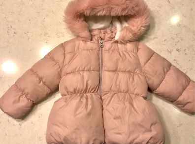 9-12 months baby puffer coat