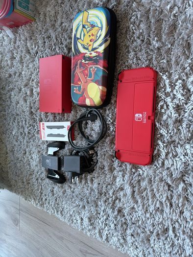 Nintendo Switch Red Edition Modded
