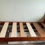Extremely Solid Single Wooden Bed Frame - Can Deliver Image 3