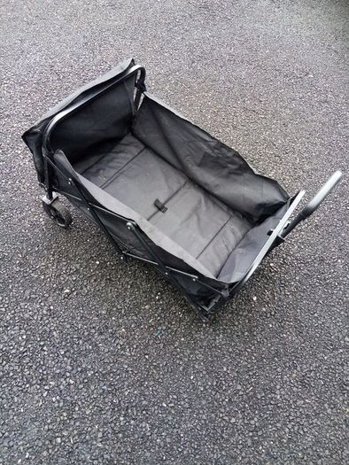 Folding trolley cart