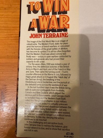 War Book:'To win a war'