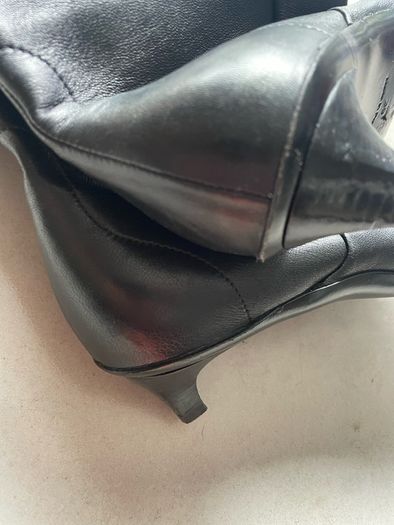 knee high women's tall boot pointed toe COS size UK 6