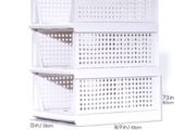 Organize Clapboard rack Wardrobe Storage Partition rack