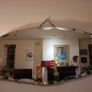 antique bevelled mirror Image 2