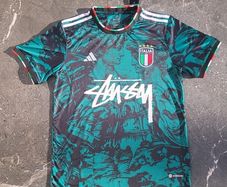 Italy x Stussy Football Jersey