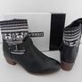 VICES-VERSO Fairisle Print Ankle Boots (BNIB) Image 2