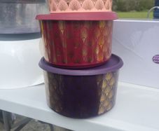 tupperware set of 3