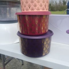 tupperware set of 3