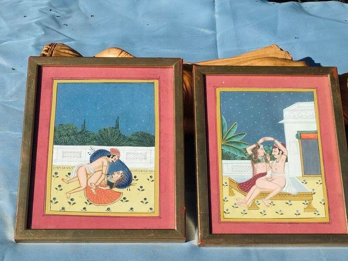 Rajasthan School Gouache on paper