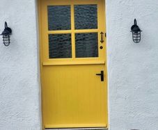 Solid Hardwood Cottage Half Doors