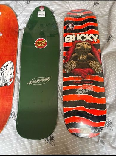 Pro skateboards and new parts