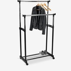 Double clothes rail