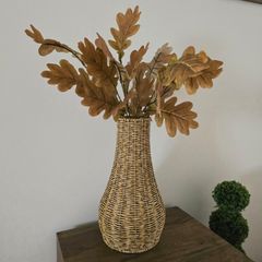 Artificial oak leaves picks - 3 picks - Autumn
