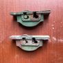Two large Vintage Pulleys Image 4