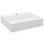 Wash Basin 50x38x13 cm Mineral Cast/Marble Cast White Image 2