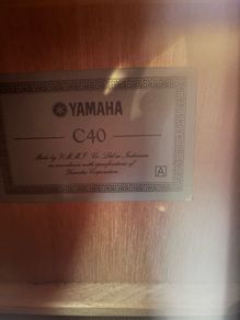 Yamaha C40 Acoustic Guitar