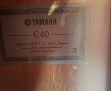 Yamaha C40 Acoustic Guitar