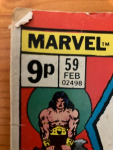 Comic: 'Conan The Barbarian' no.59 (February 1976)