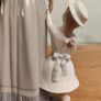 Lladro Porcelain Figurine 1353 Retired 1978-1985 Homecoming Lady with Child, Sculpture Jose Roig, Mint condition no box Image 9