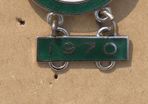 Rare Motorcycle Memorabilia - Dragon and Shamrock Rally Badges