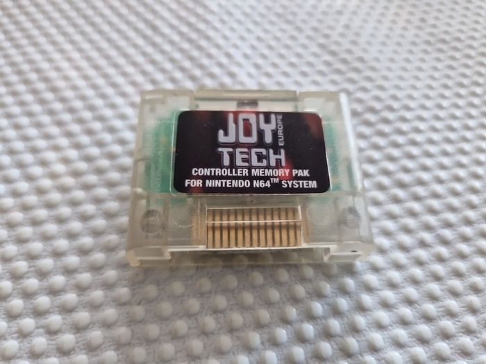 N64 controller memory pak Joy Tech Europe