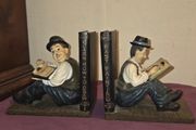 Laurel and Hardy bookends