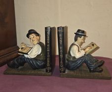 Laurel and Hardy bookends