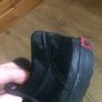 boys/girls black Vans Size 4 Image 4