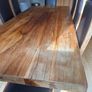 Dining table & 8 chairs solid wood Image 2