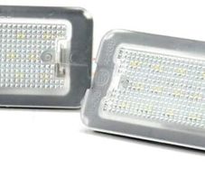LED License Plate Lights compatible with Fiat 500 2007-2015